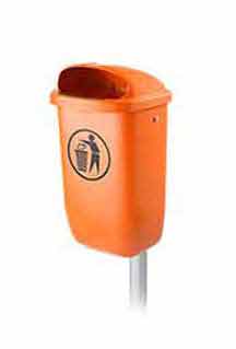Litter bins 10 - 50 litre from Weber GmbH